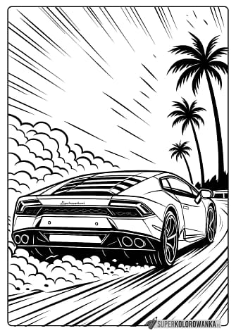 lambo kolorowanka do druku pdf
