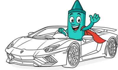 Lamborghini kolorowanki do druku